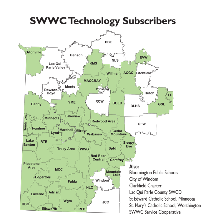 Technology Subscribing Districts